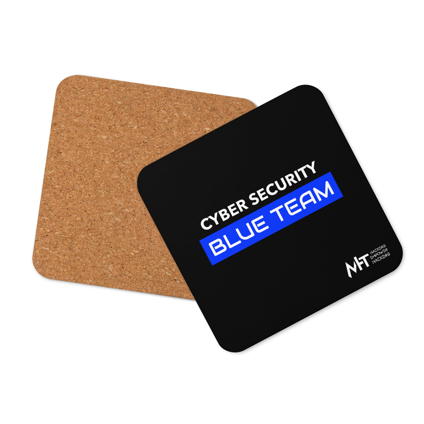 Cyber Security Blue Team V12 - Cork-back coaster