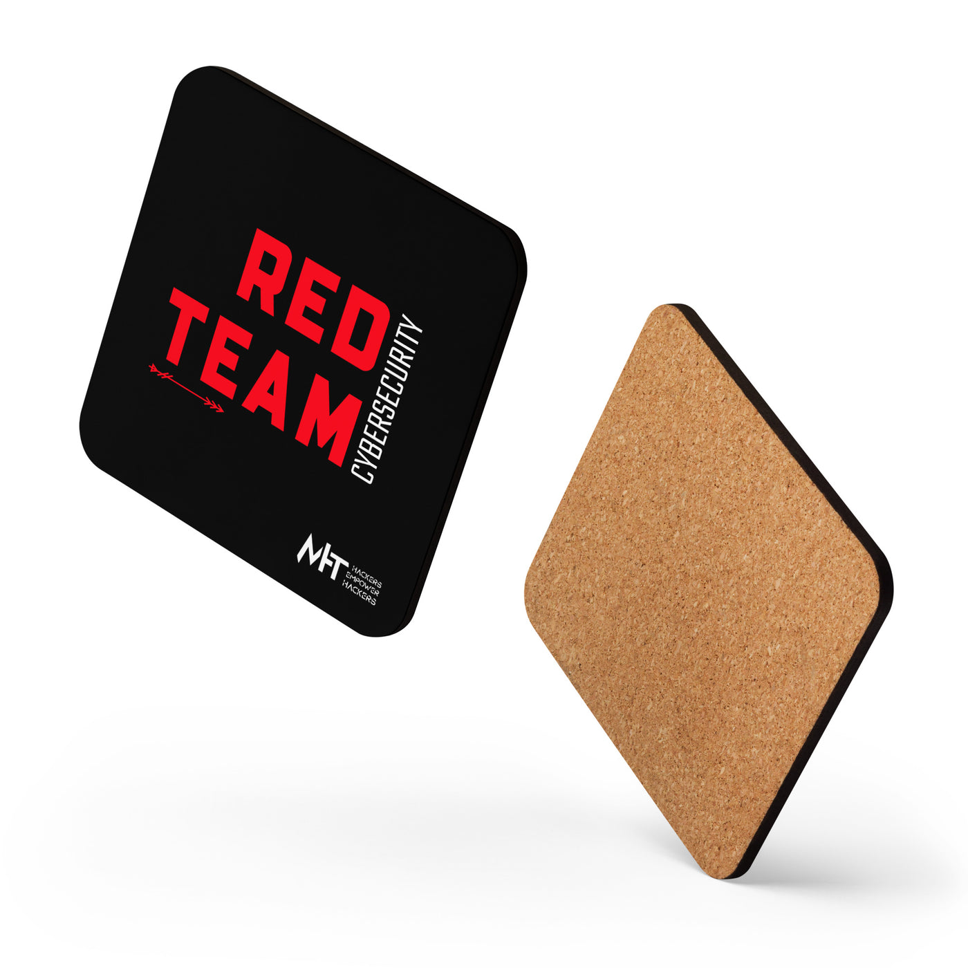 Cyber Security Red Team V7 - Cork-back coaster