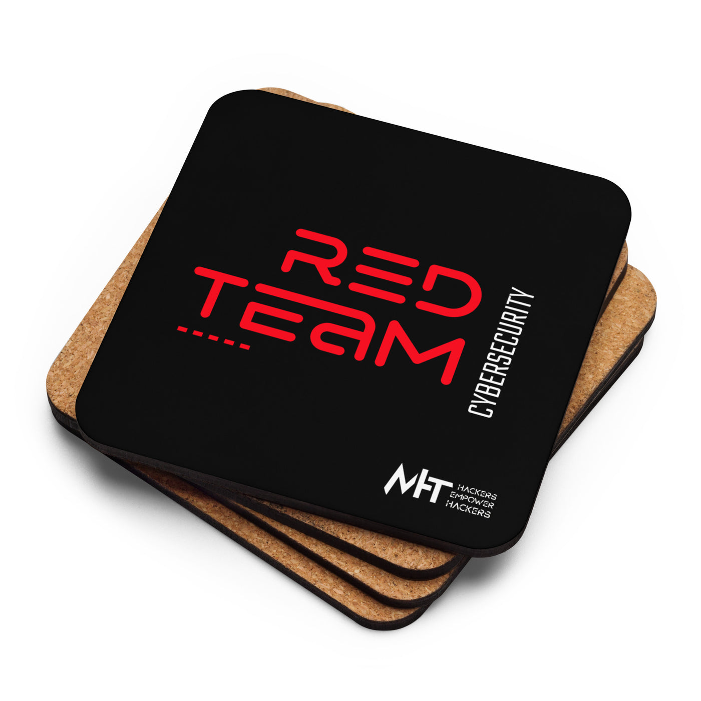 Cyber Security Red Team V11 - Cork-back coaster