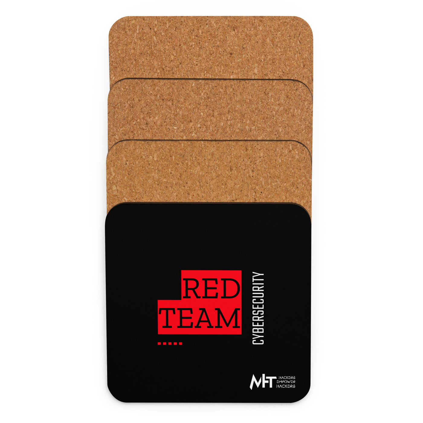 Cyber Security Red Team V13 - Cork-back coaster