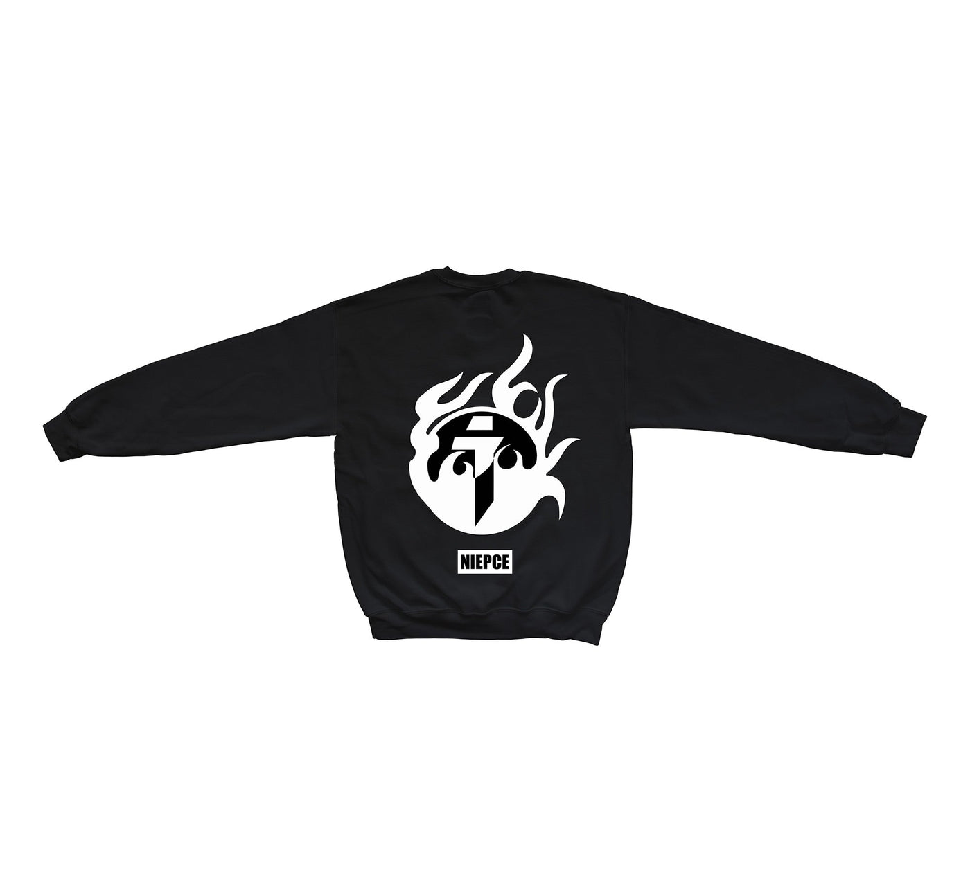 I-Tech Yin Yang Flames Crewneck by MyHackerTech