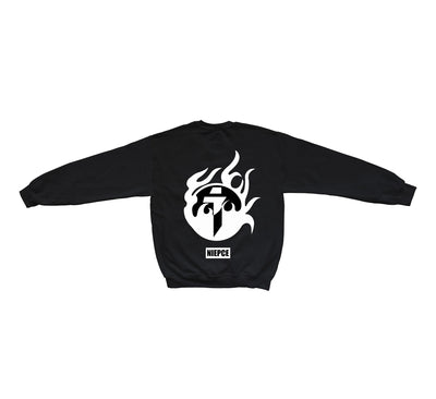 I-Tech Yin Yang Flames Crewneck by MyHackerTech