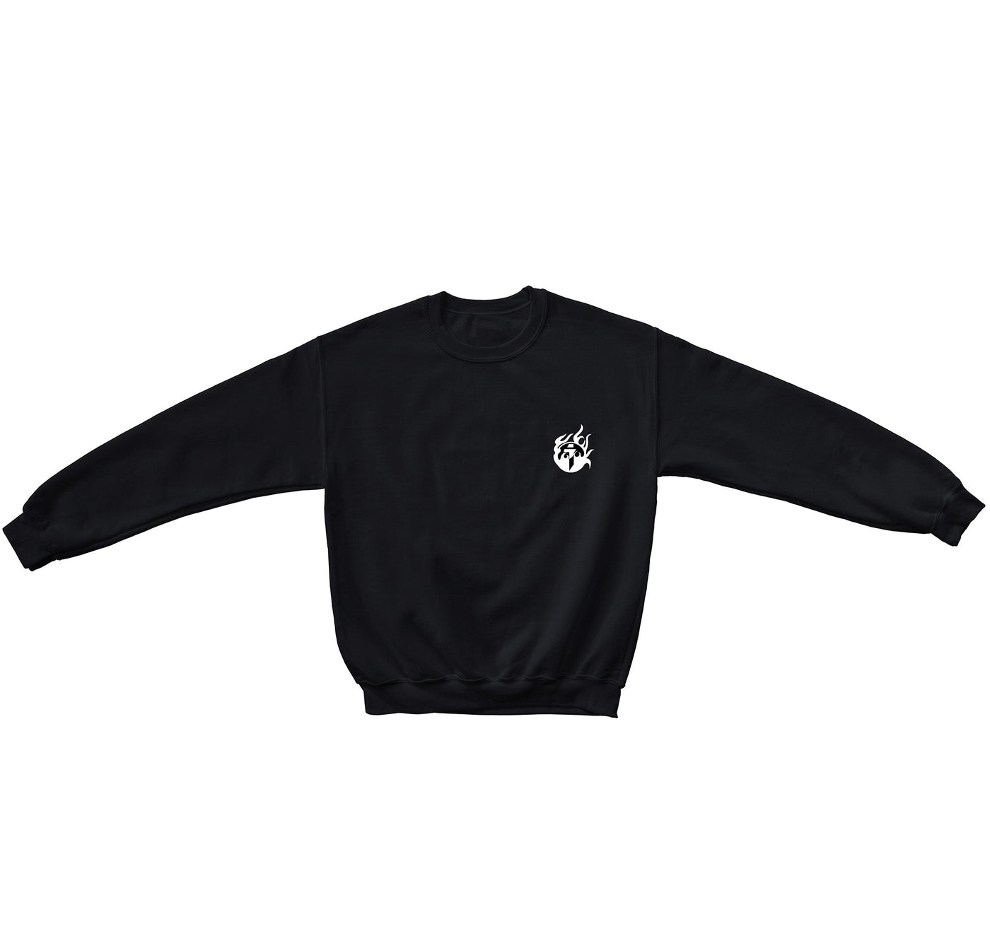 I-Tech Yin Yang Flames Crewneck by MyHackerTech
