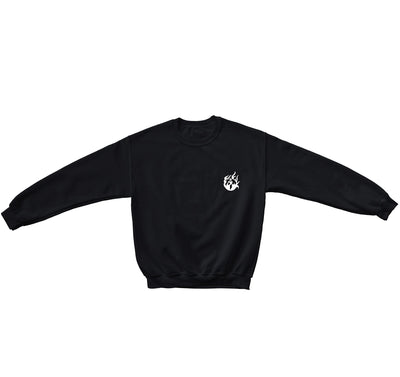 I-Tech Yin Yang Flames Crewneck by MyHackerTech