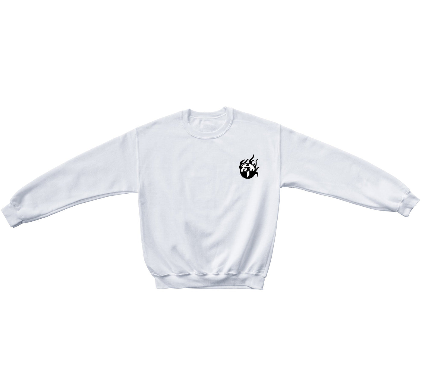 I-Tech Yin Yang Flames Crewneck by MyHackerTech