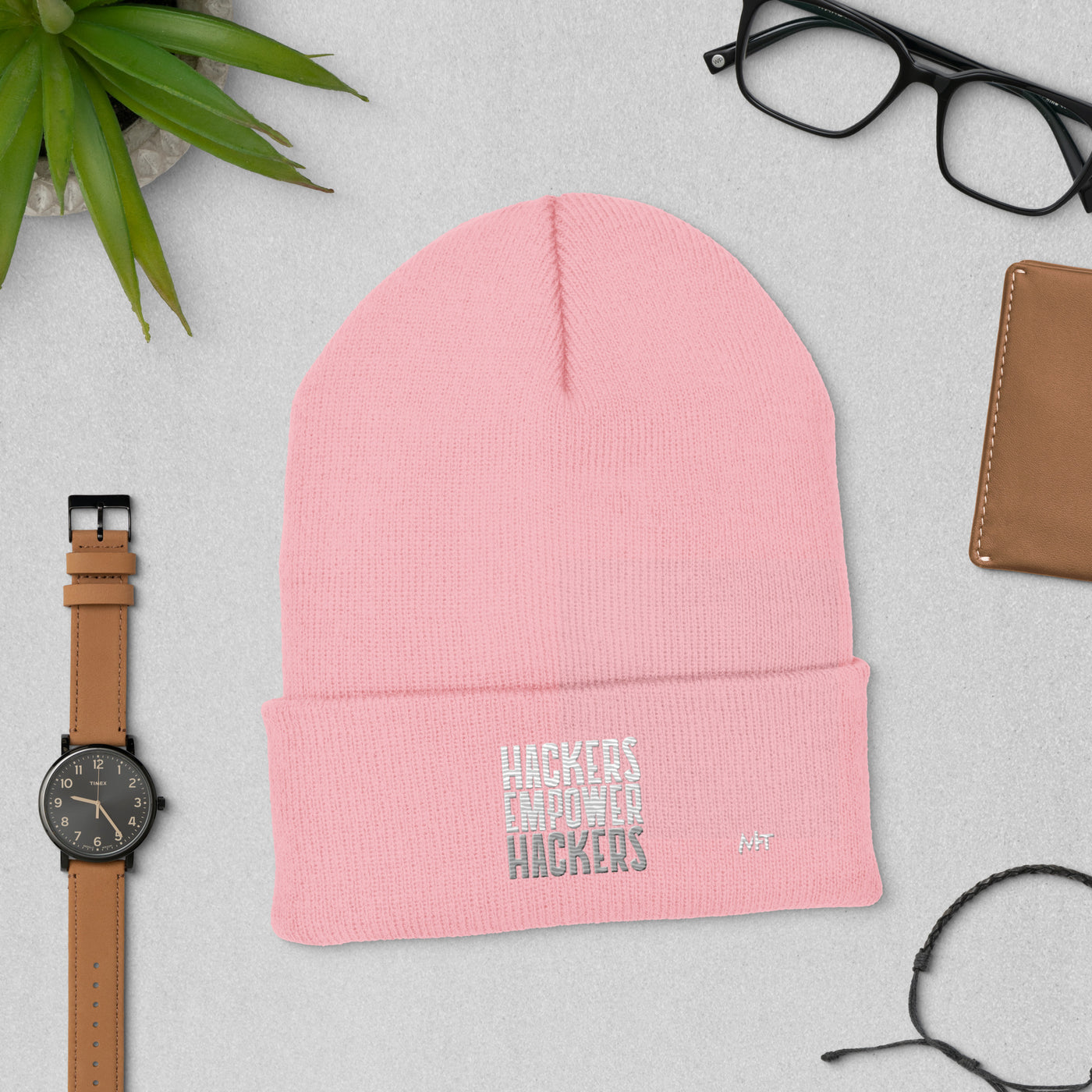 Hackers Empower Hackers - Cuffed Beanie