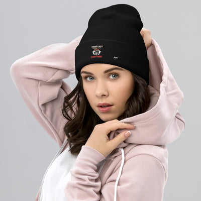 Your Face Tells me Everything - Cuffed Beanie