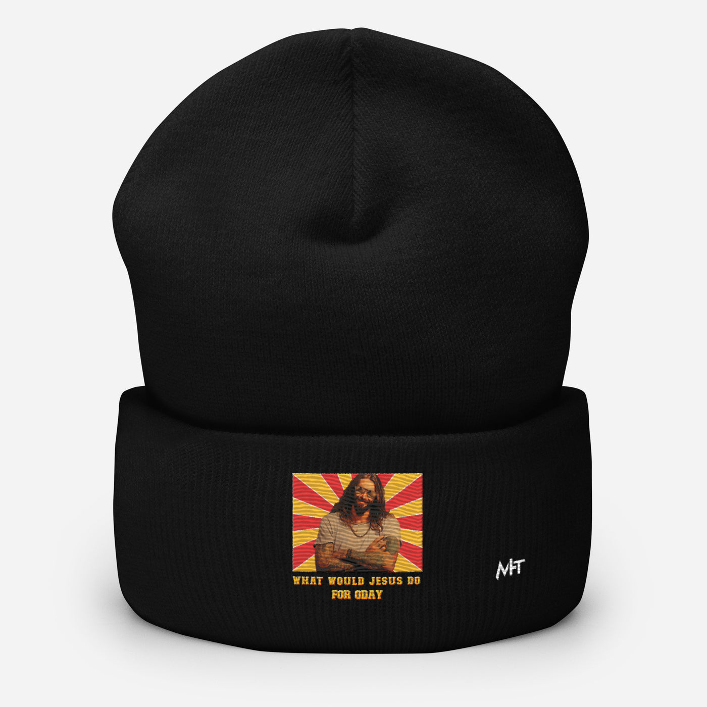 What would Jesus do for 0day v1 - Cuffed Beanie