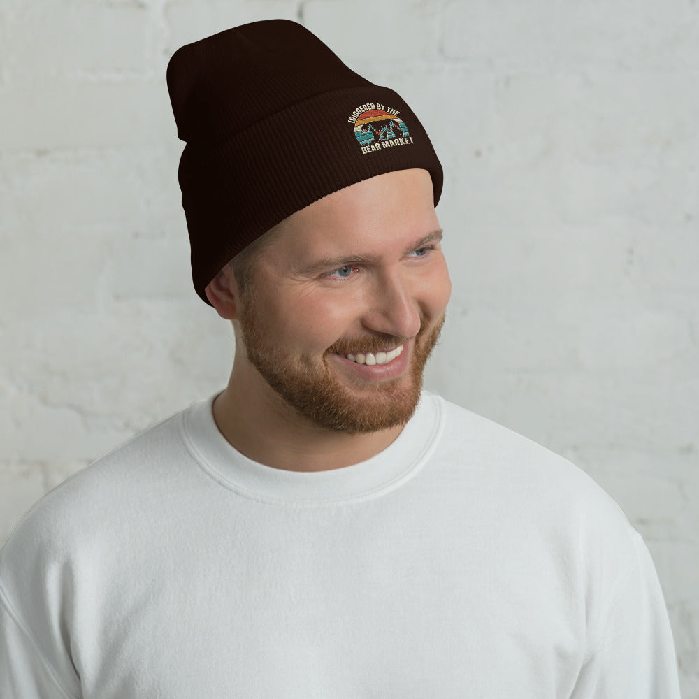 Triggered by the Bear Market - Cuffed Beanie