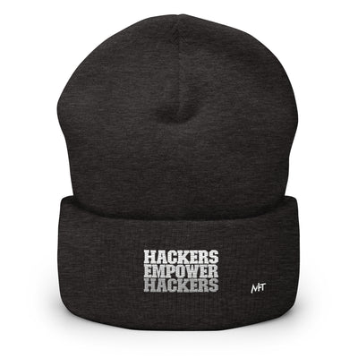Hackers Empower Hackers V2 - Cuffed Beanie