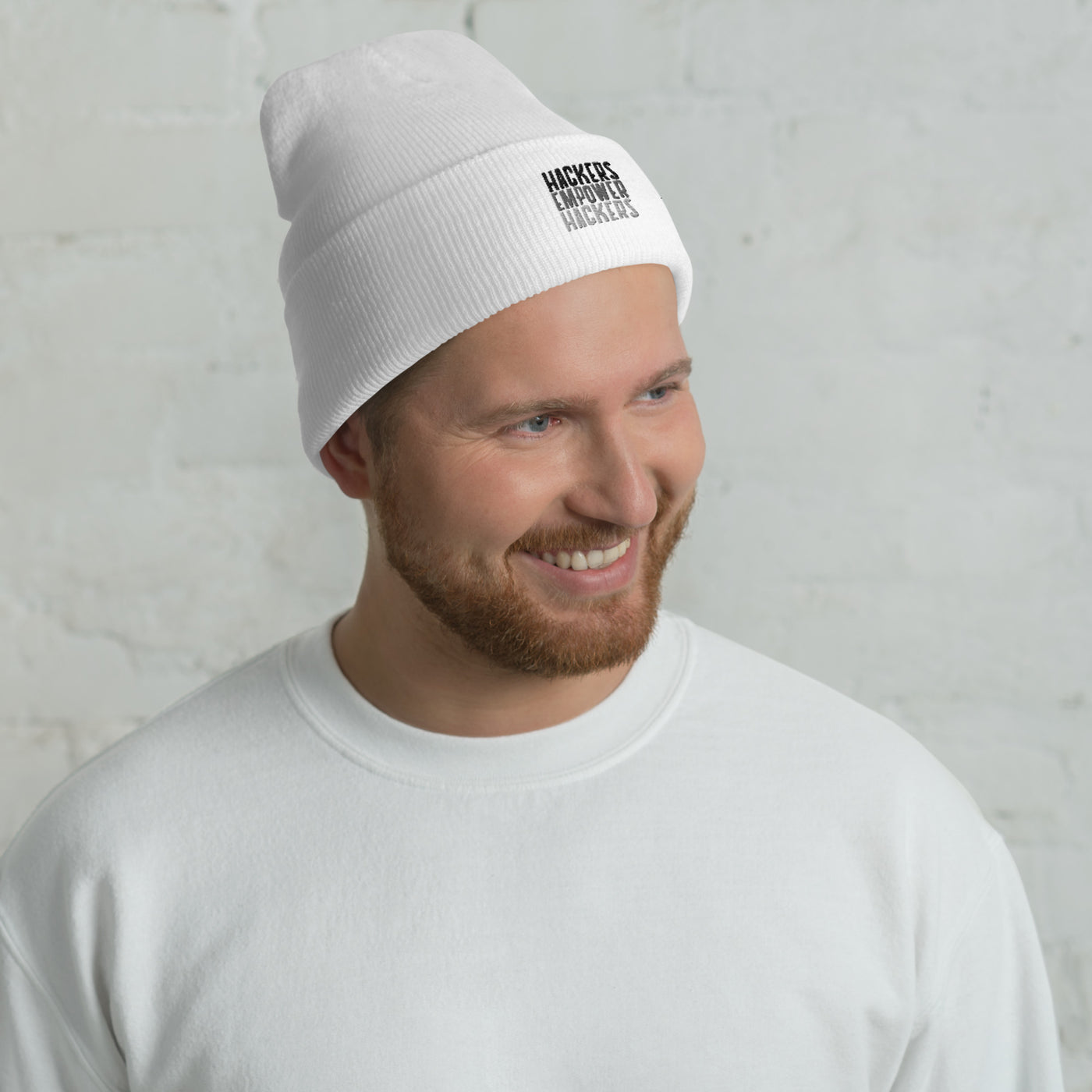 Hackers Empower Hackers - Cuffed Beanie