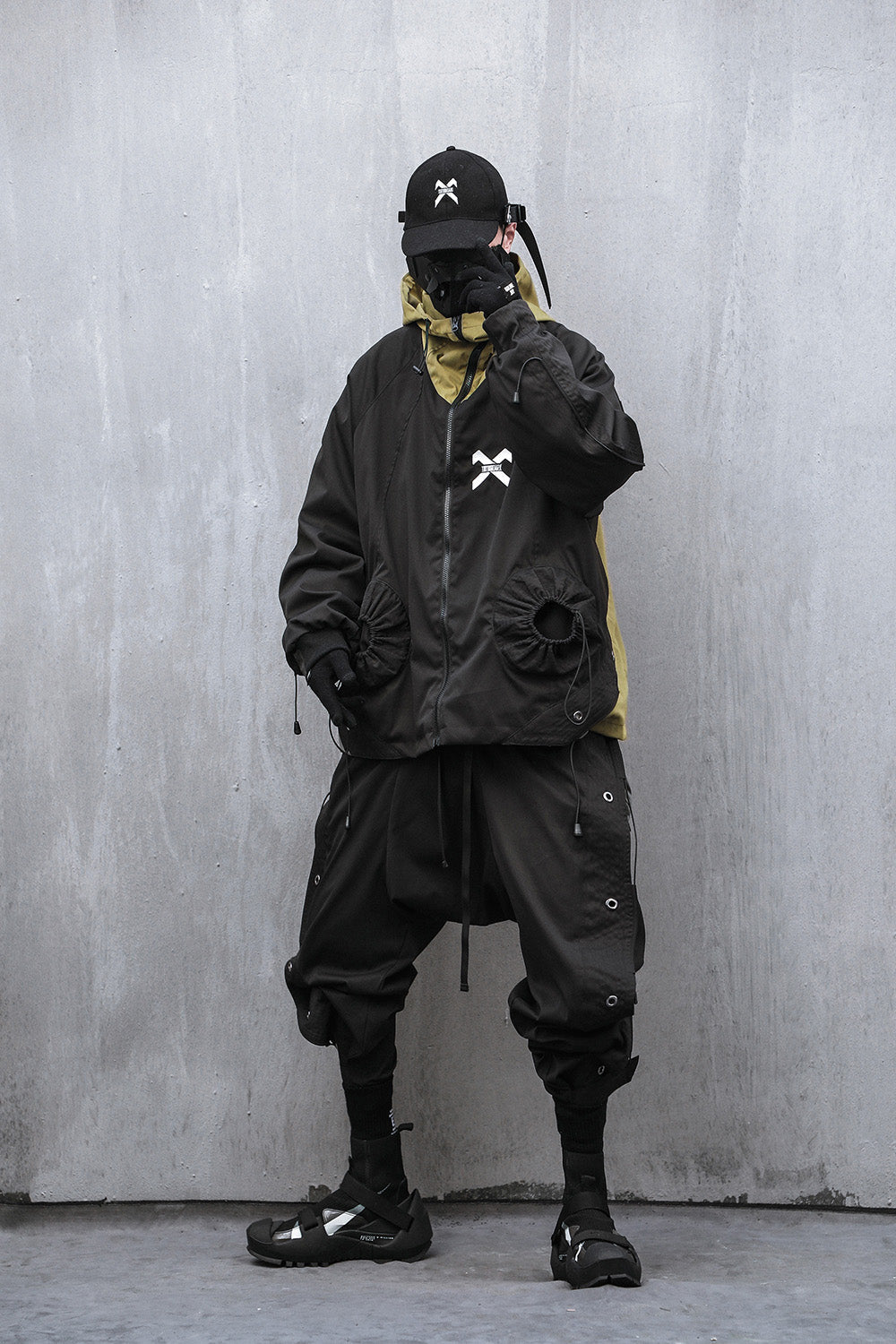 HiJ14 Black Industrial Climber Jacket by MyHackerTech