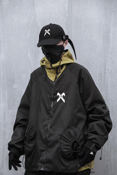 HiJ14 Black Industrial Climber Jacket by MyHackerTech