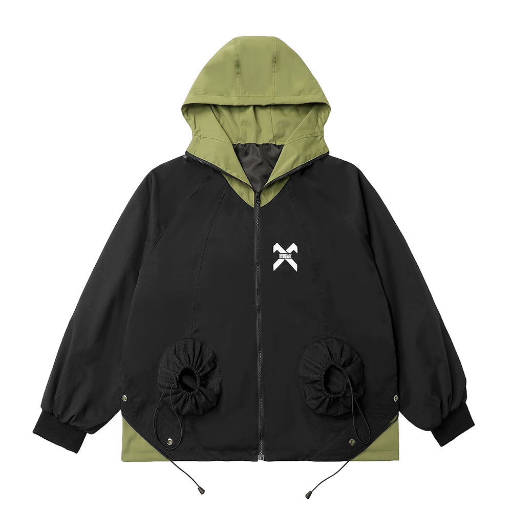 HiJ14 Black Industrial Climber Jacket by MyHackerTech