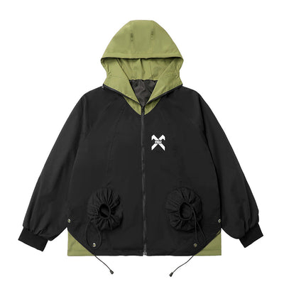 HiJ14 Black Industrial Climber Jacket by MyHackerTech