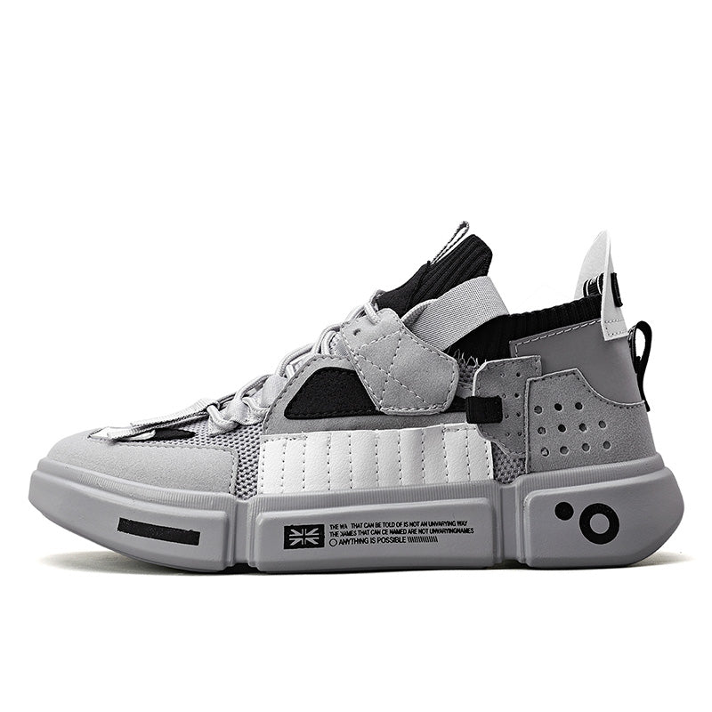 S201 Patchwork Sneakers by MyHackerTech