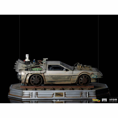 Iron Studios Back to the Future Part III DeLorean 1:10 Scale Statue by MyHackerTech