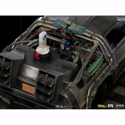 Iron Studios Back to the Future Part III DeLorean 1:10 Scale Statue by MyHackerTech