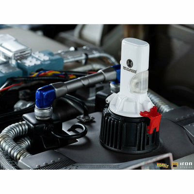 Iron Studios Back to the Future Part II DeLorean (Full Deluxe Version including Marty McFly and Doc Brown) 1:10 Scale Statues by MyHackerTech