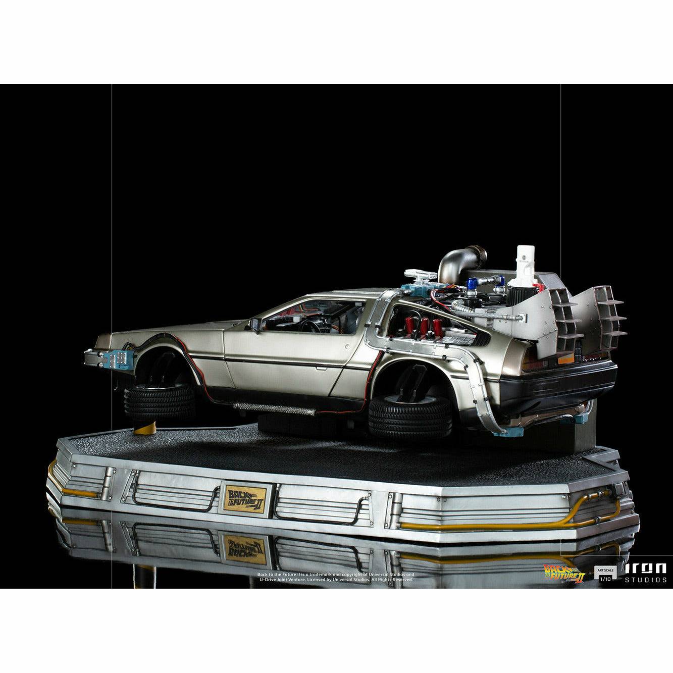 Iron Studios Back to the Future Part II DeLorean (Regular Version) 1:10 Scale Statue by MyHackerTech