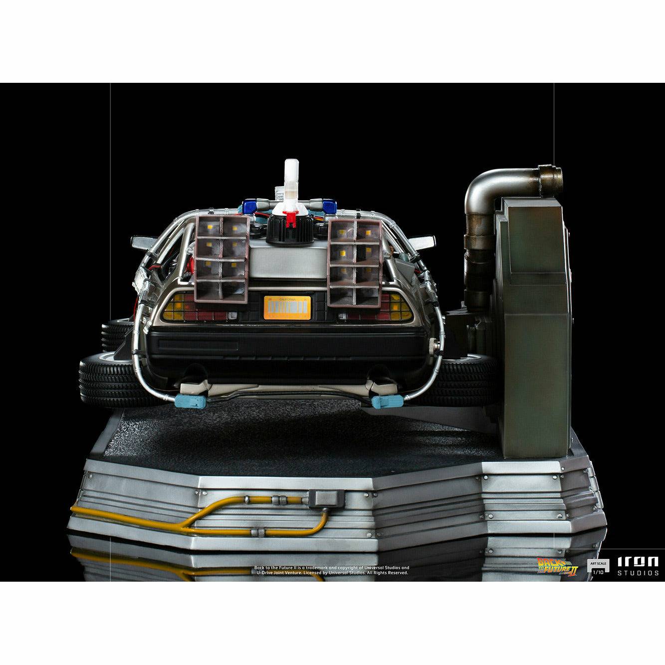 Iron Studios Back to the Future Part II DeLorean (Regular Version) 1:10 Scale Statue by MyHackerTech