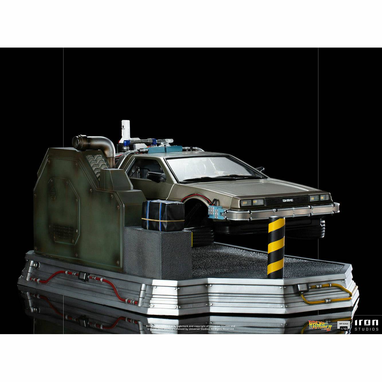 Iron Studios Back to the Future Part II DeLorean (Regular Version) 1:10 Scale Statue by MyHackerTech