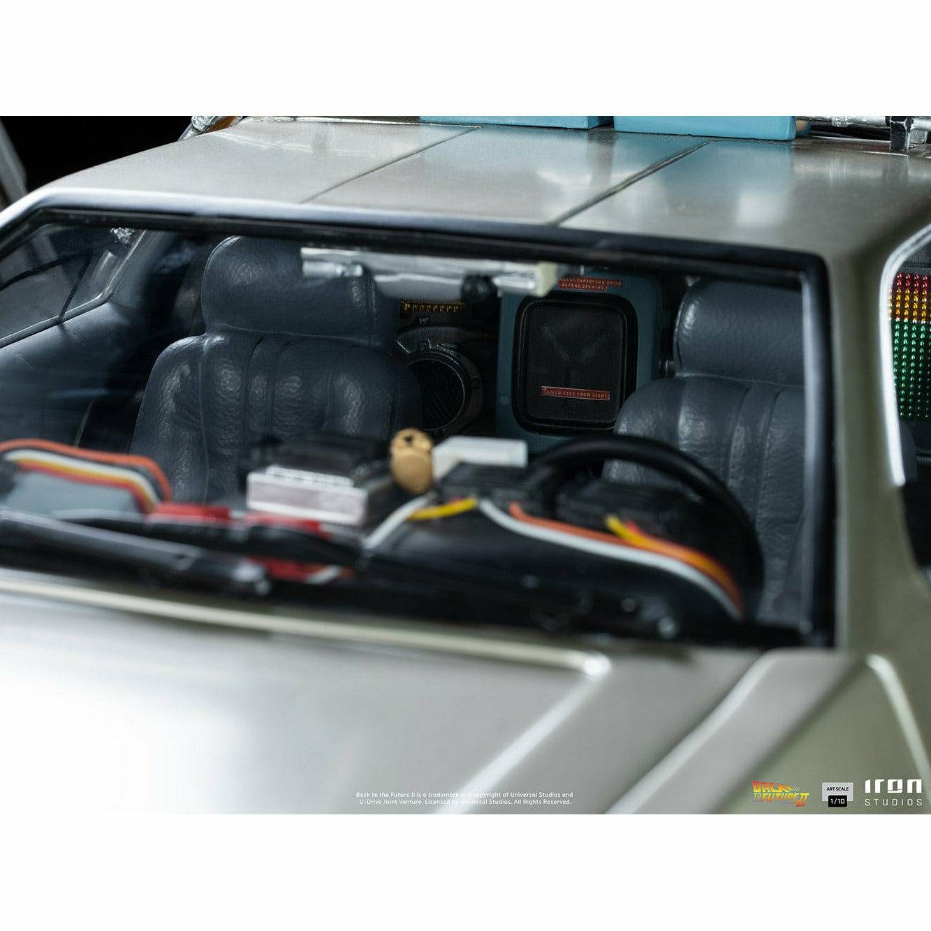 Iron Studios Back to the Future Part II DeLorean (Regular Version) 1:10 Scale Statue by MyHackerTech