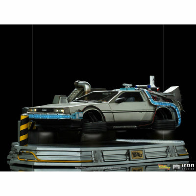 Iron Studios Back to the Future Part II DeLorean (Regular Version) 1:10 Scale Statue by MyHackerTech