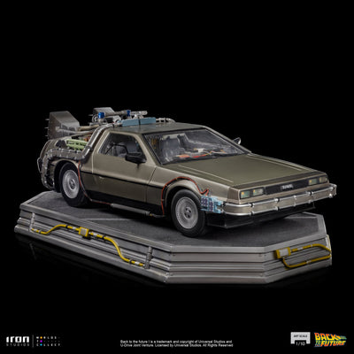 Iron Studios Back to the Future DeLorean 1:10 Scale Statue by MyHackerTech
