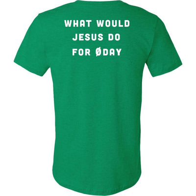 What would Jesus do for 0day - Canvas Mens Shirt by MyHackerTech