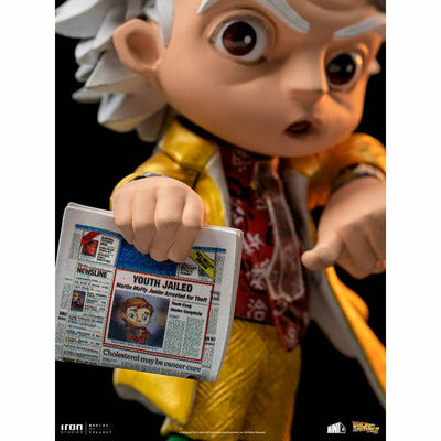 Iron Studios Back to the Future Part II Doc Brown Mini Co. Collectible Figure by MyHackerTech