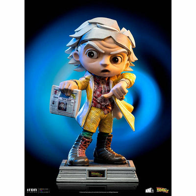 Iron Studios Back to the Future Part II Doc Brown Mini Co. Collectible Figure by MyHackerTech