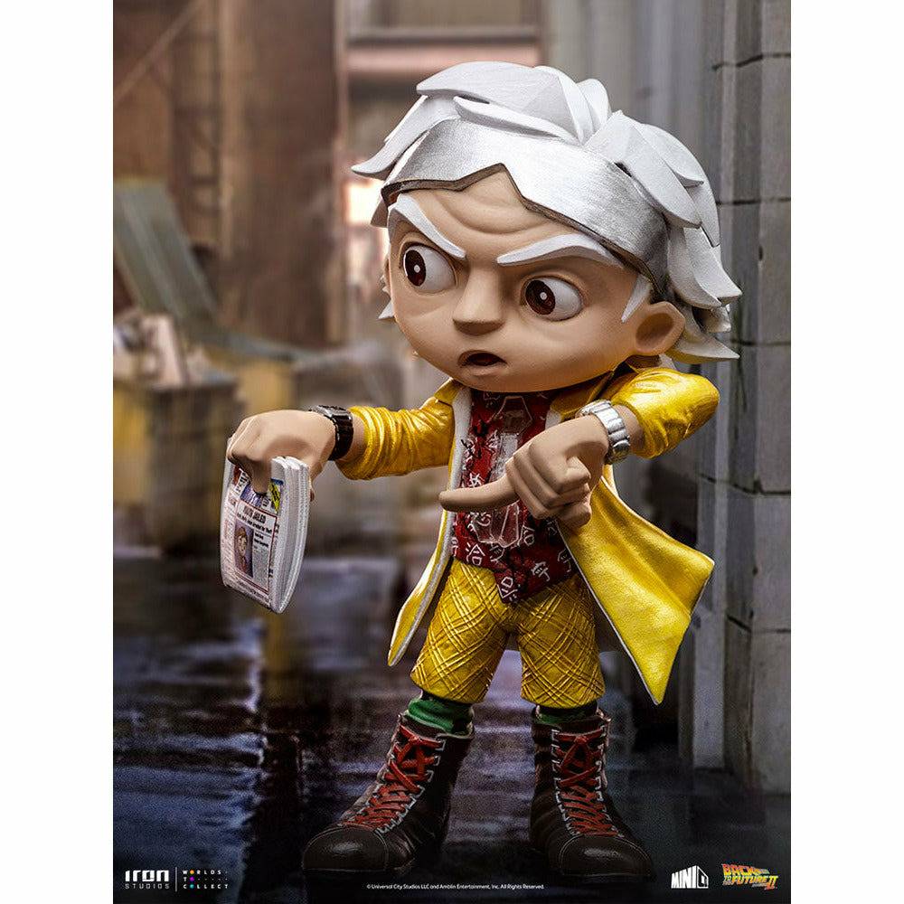 Iron Studios Back to the Future Part II Doc Brown Mini Co. Collectible Figure by MyHackerTech