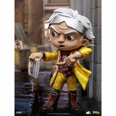 Iron Studios Back to the Future Part II Doc Brown Mini Co. Collectible Figure by MyHackerTech