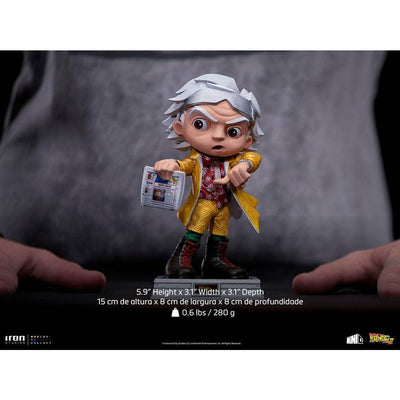 Iron Studios Back to the Future Part II Doc Brown Mini Co. Collectible Figure by MyHackerTech
