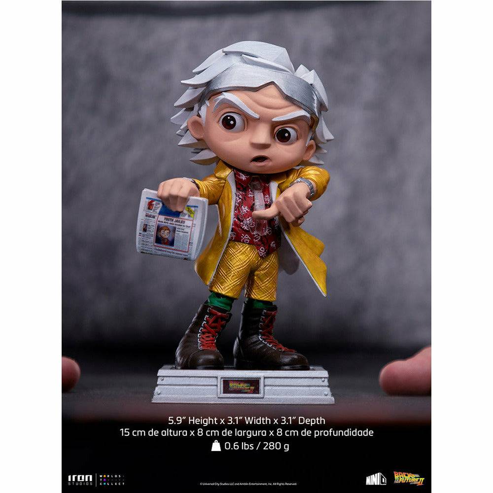 Iron Studios Back to the Future Part II Doc Brown Mini Co. Collectible Figure by MyHackerTech