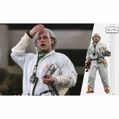 Hot Toys Back to the Future Doc Brown (Standard Version) 1:6 Scale Collectible Figure by MyHackerTech