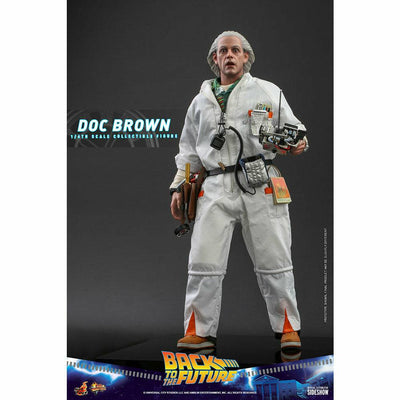 Hot Toys Back to the Future Doc Brown (Standard Version) 1:6 Scale Collectible Figure by MyHackerTech