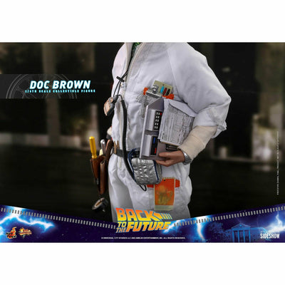 Hot Toys Back to the Future Doc Brown (Standard Version) 1:6 Scale Collectible Figure by MyHackerTech