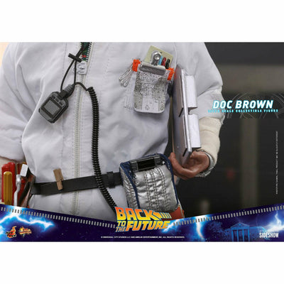 Hot Toys Back to the Future Doc Brown (Standard Version) 1:6 Scale Collectible Figure by MyHackerTech
