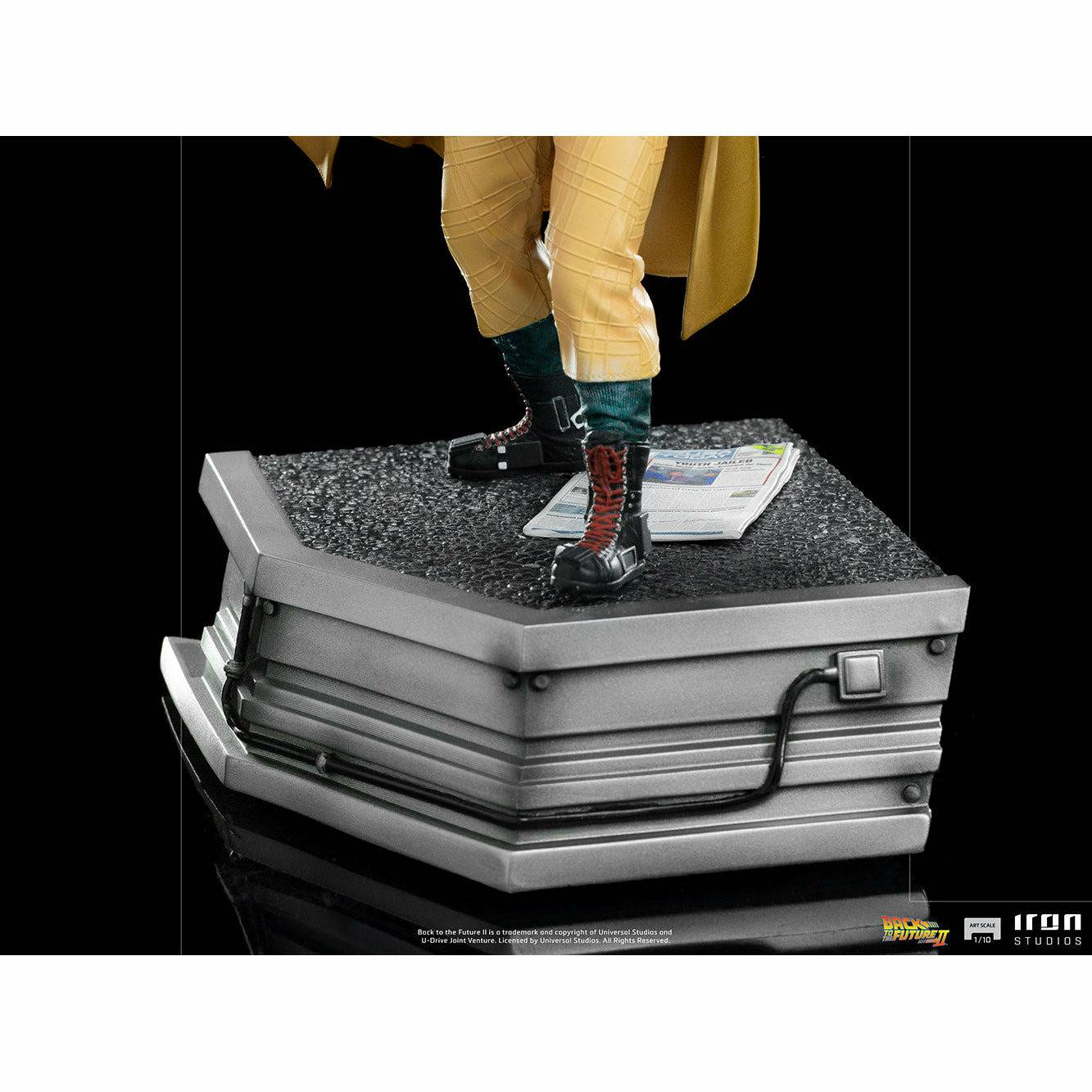 Iron Studios Back to the Future Part II Doc Brown 1:10 Scale Statue by MyHackerTech