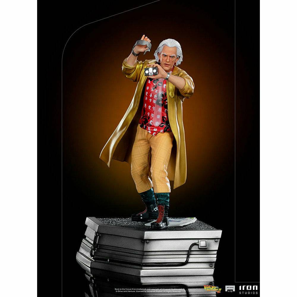 Iron Studios Back to the Future Part II Doc Brown 1:10 Scale Statue by MyHackerTech