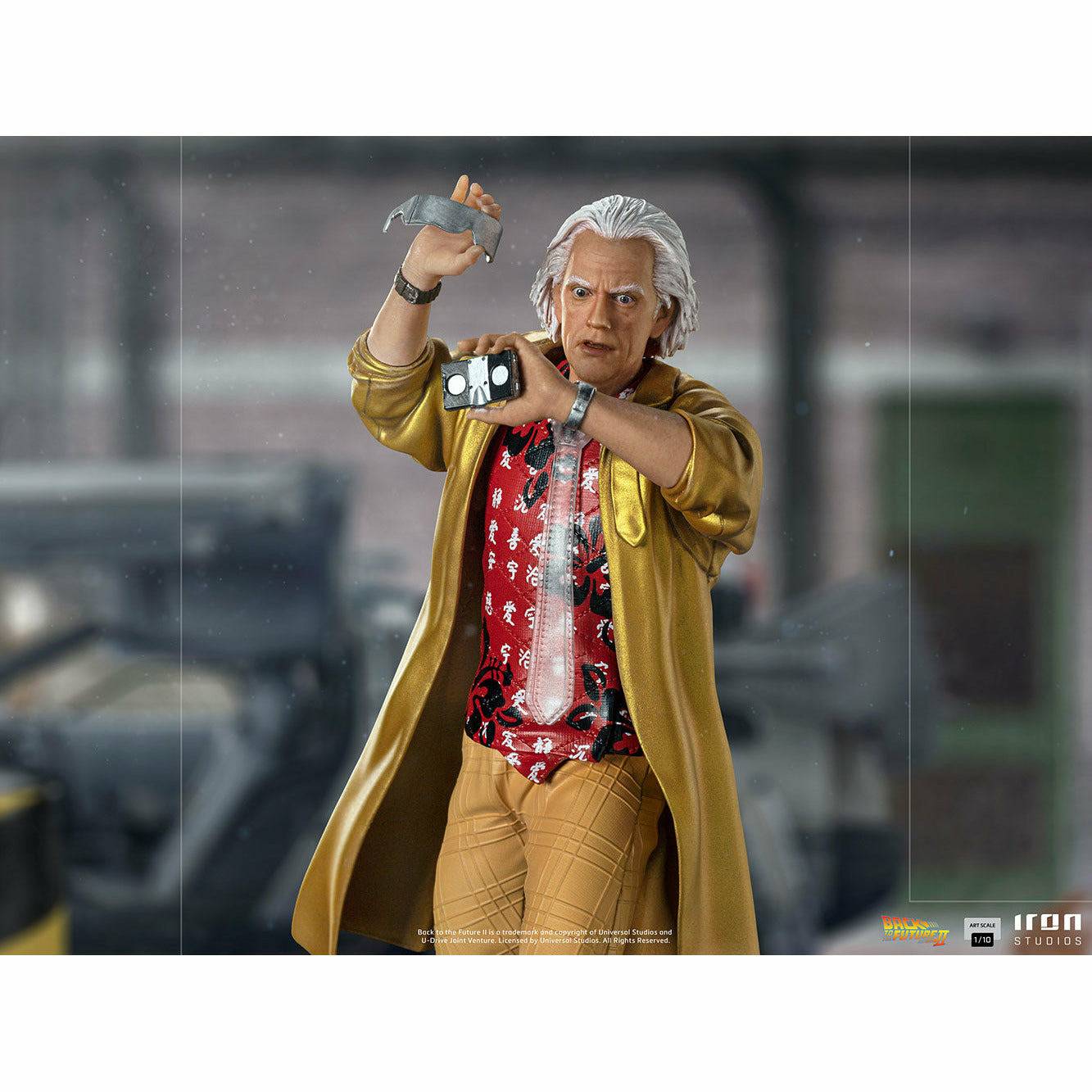Iron Studios Back to the Future Part II Doc Brown 1:10 Scale Statue by MyHackerTech