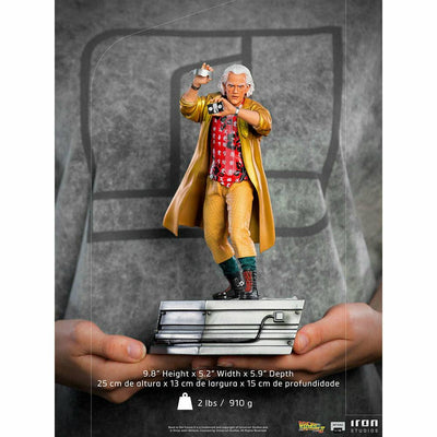 Iron Studios Back to the Future Part II Doc Brown 1:10 Scale Statue by MyHackerTech