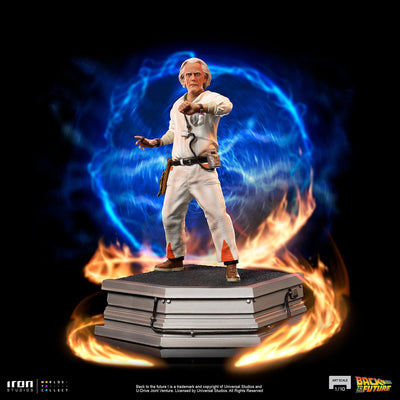 Iron Studios Back to the Future Doc Brown 1:10 Scale Statue by MyHackerTech
