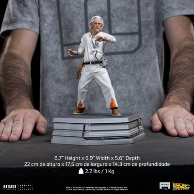 Iron Studios Back to the Future Doc Brown 1:10 Scale Statue by MyHackerTech