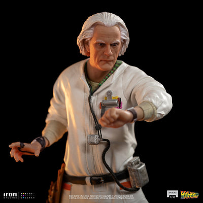 Iron Studios Back to the Future Doc Brown 1:10 Scale Statue by MyHackerTech