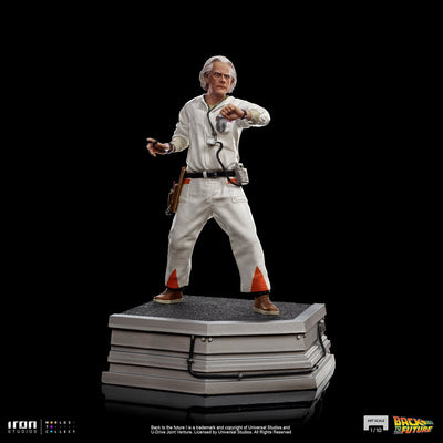 Iron Studios Back to the Future Doc Brown 1:10 Scale Statue by MyHackerTech
