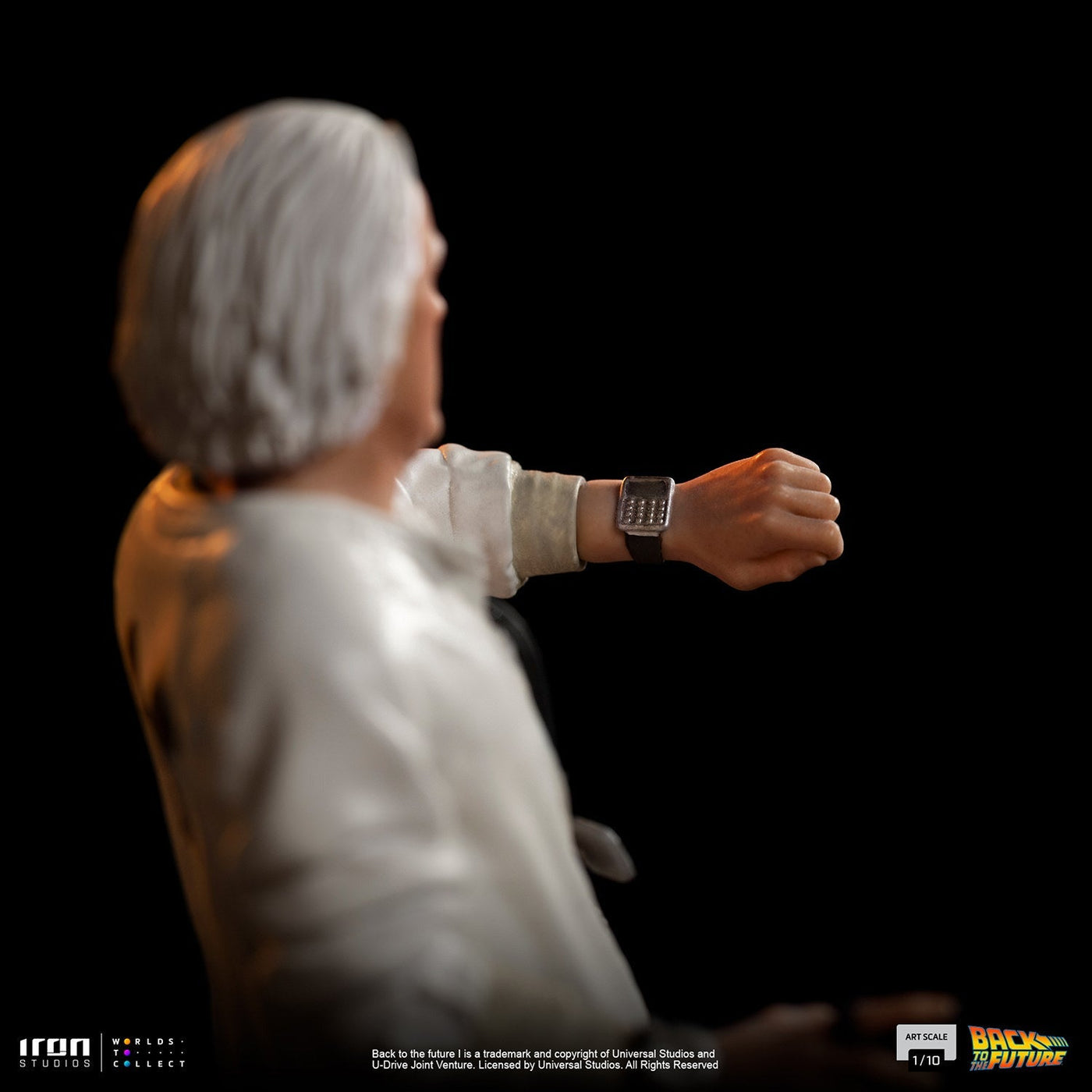 Iron Studios Back to the Future Doc Brown 1:10 Scale Statue by MyHackerTech