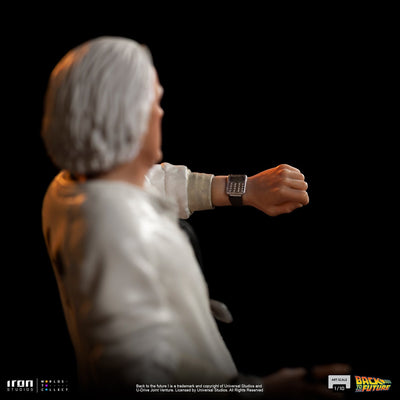 Iron Studios Back to the Future Doc Brown 1:10 Scale Statue by MyHackerTech